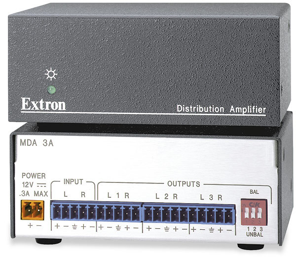 Model No: MDA 3A Audio Distribution Amplifier